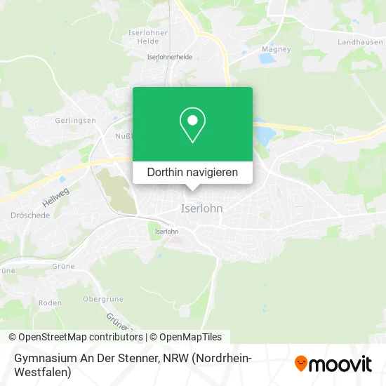 Gymnasium An Der Stenner Karte