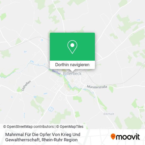 Mahnmal Für Die Opfer Von Krieg Und Gewaltherrschaft Karte