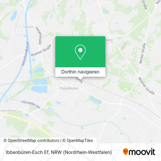 Ibbenbüren-Esch Ef Karte