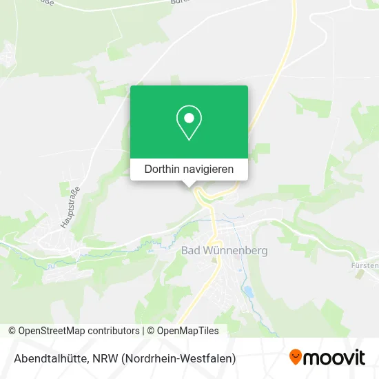 Abendtalhütte Karte