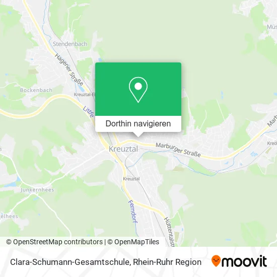 Clara-Schumann-Gesamtschule Karte