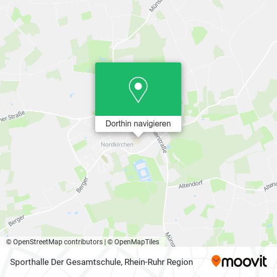 Sporthalle Der Gesamtschule Karte