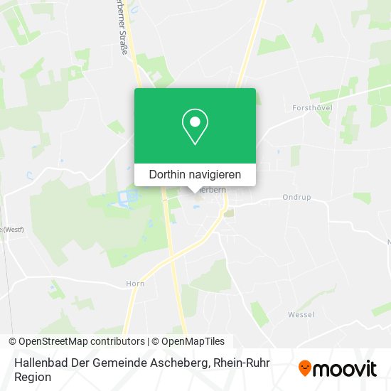 Hallenbad Der Gemeinde Ascheberg Karte