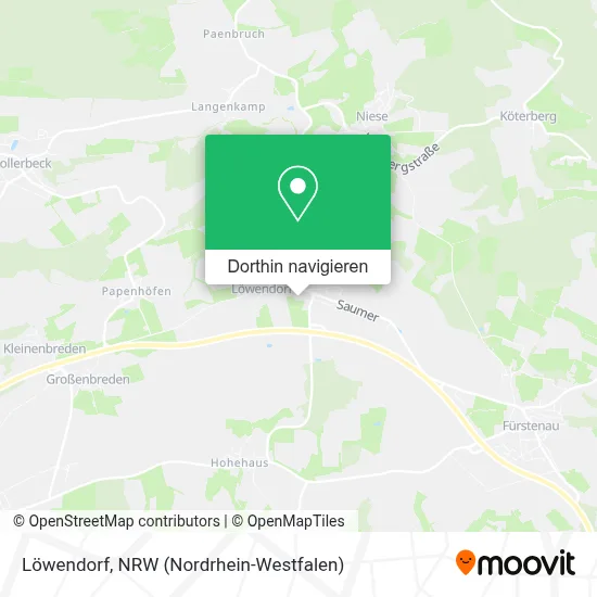 Löwendorf Karte