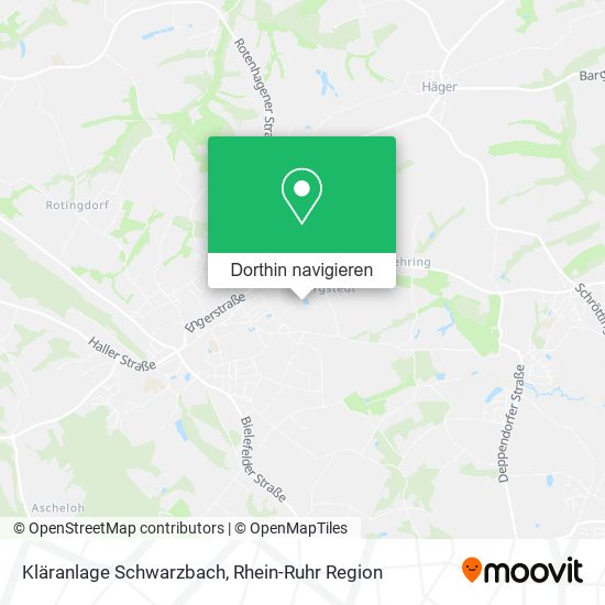 Kläranlage Schwarzbach Karte