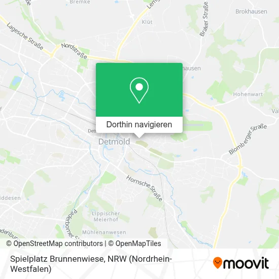 Spielplatz Brunnenwiese Karte