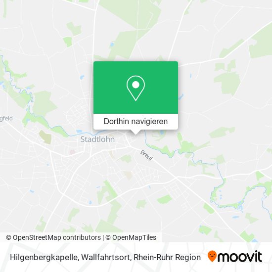 Hilgenbergkapelle, Wallfahrtsort Karte