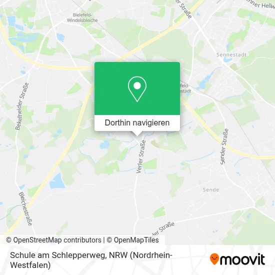 Schule am Schlepperweg Karte