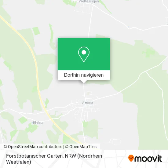 Forstbotanischer Garten Karte