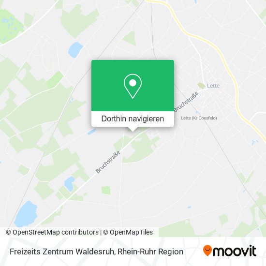 Freizeits Zentrum Waldesruh Karte