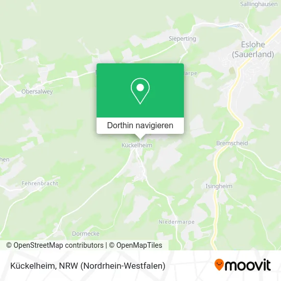 Kückelheim Karte