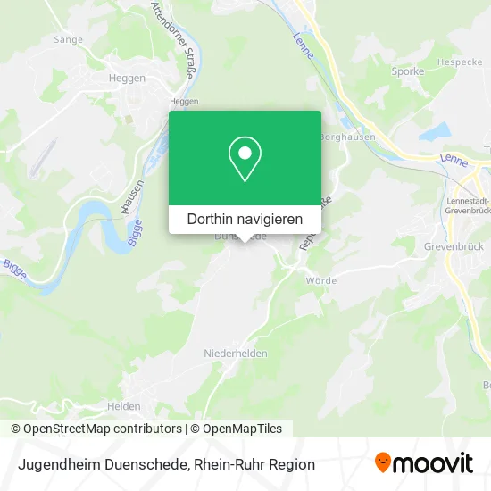 Jugendheim Duenschede Karte