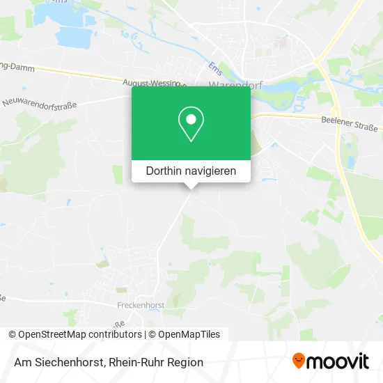 Am Siechenhorst Karte