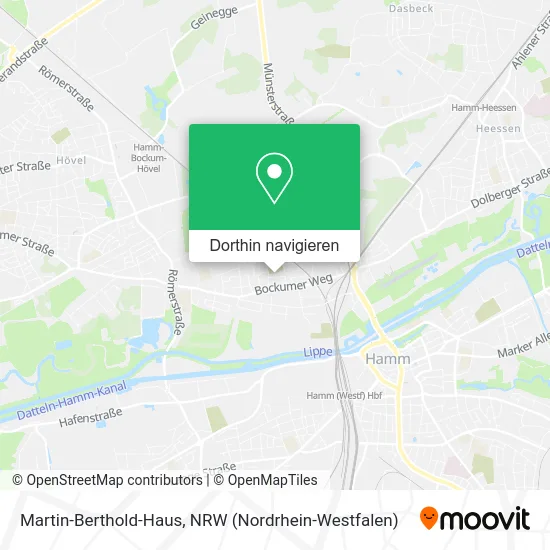 Martin-Berthold-Haus Karte