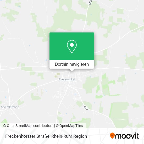 Freckenhorster Straße Karte