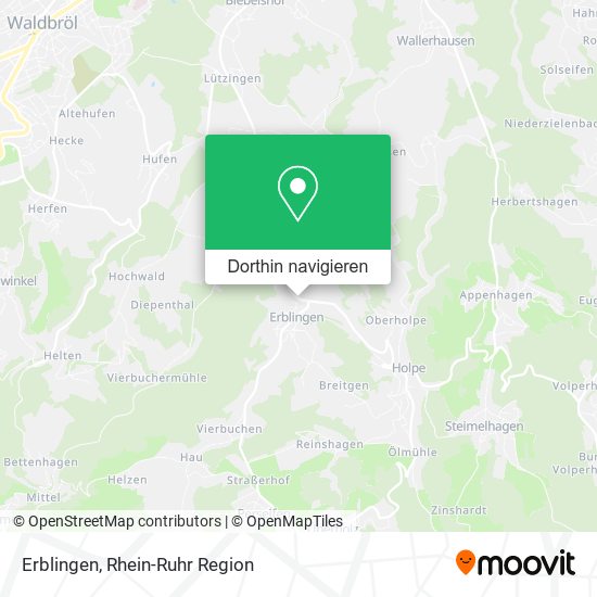 Erblingen Karte