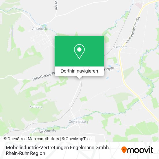 Möbelindustrie-Vertretungen Engelmann Gmbh Karte