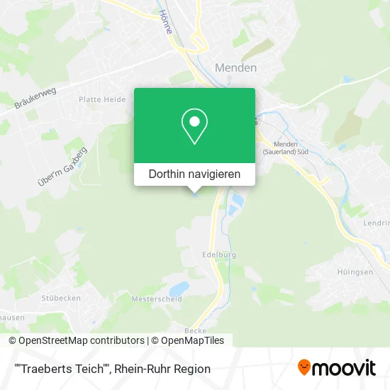 ""Traeberts Teich"" Karte