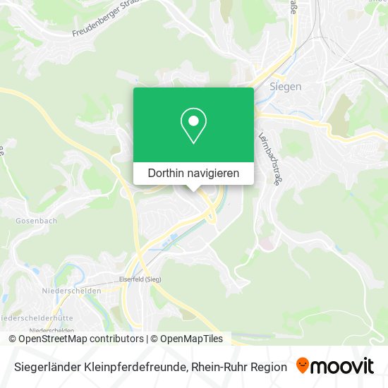 Siegerländer Kleinpferdefreunde Karte