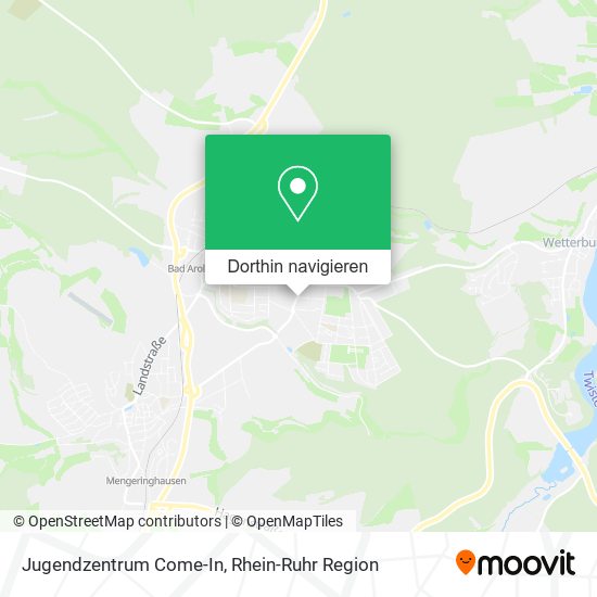 Jugendzentrum Come-In Karte