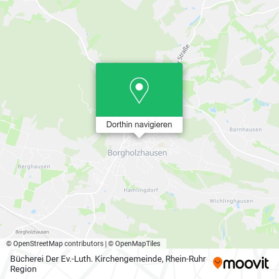 Bücherei Der Ev.-Luth. Kirchengemeinde Karte