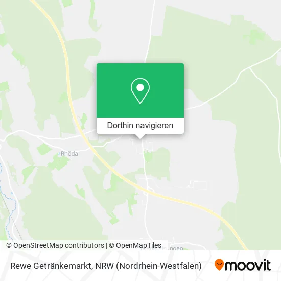 Rewe Getränkemarkt Karte