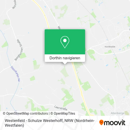 Westenfeld - Schulze Westerhoff Karte