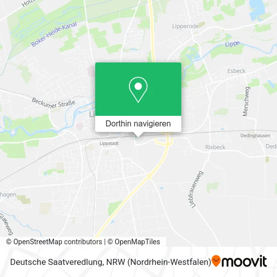 Deutsche Saatveredlung Karte