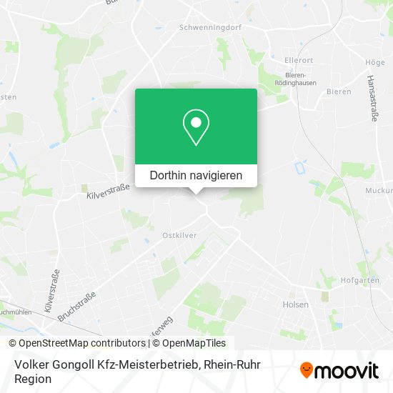 Volker Gongoll Kfz-Meisterbetrieb Karte