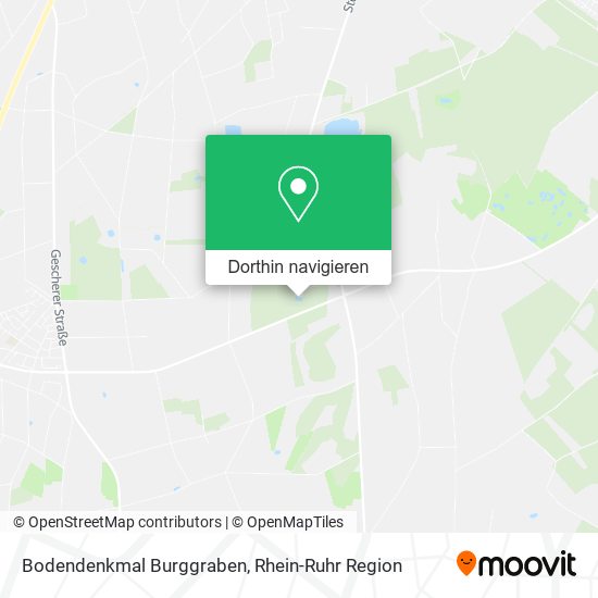 Wie komme ich mit Bus oder Bahn nach Bodendenkmal Burggraben in NRW
