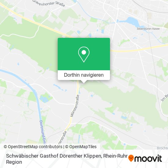 Schwäbischer Gasthof Dörenther Klippen Karte