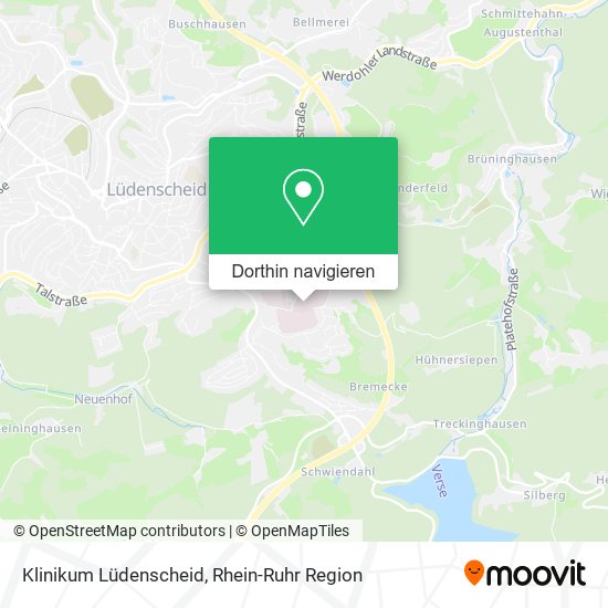 Klinikum Lüdenscheid Karte