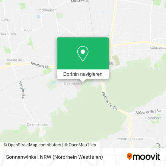 Sonnenwinkel Karte