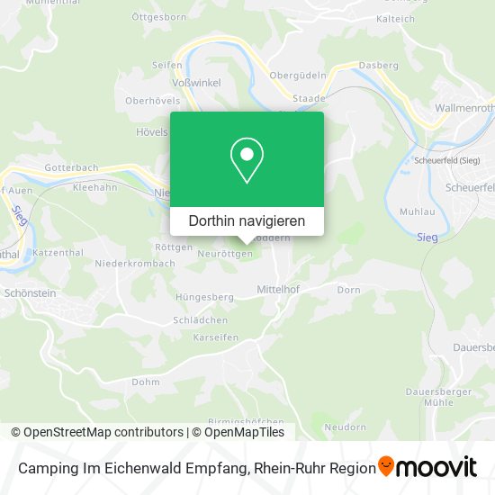 Camping Im Eichenwald Empfang Karte