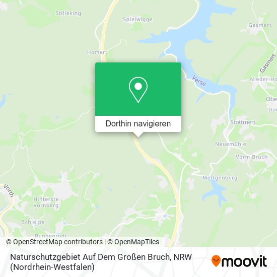 Naturschutzgebiet Auf Dem Großen Bruch Karte