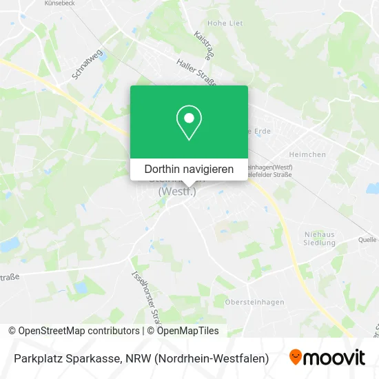 Parkplatz Sparkasse Karte