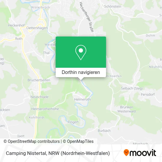 Camping Nistertal Karte