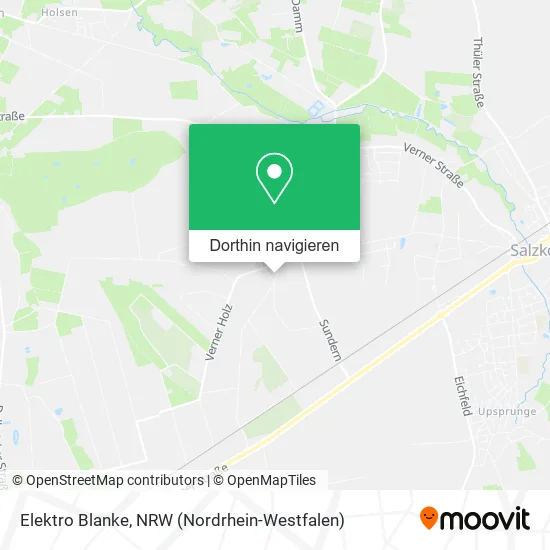 Elektro Blanke Karte