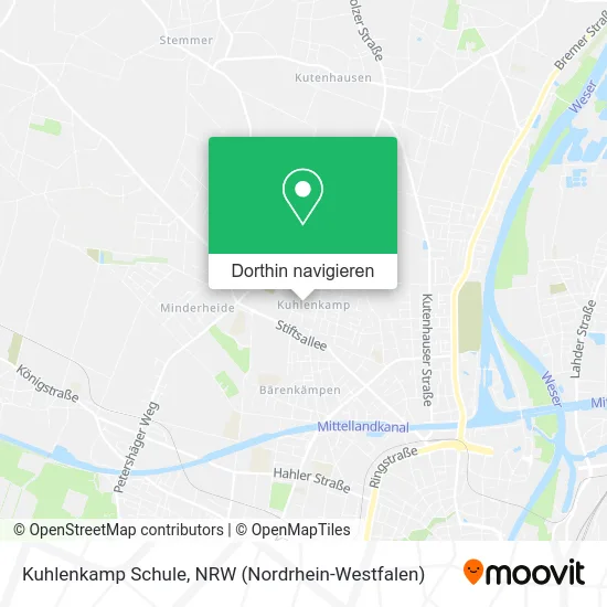 Kuhlenkamp Schule Karte