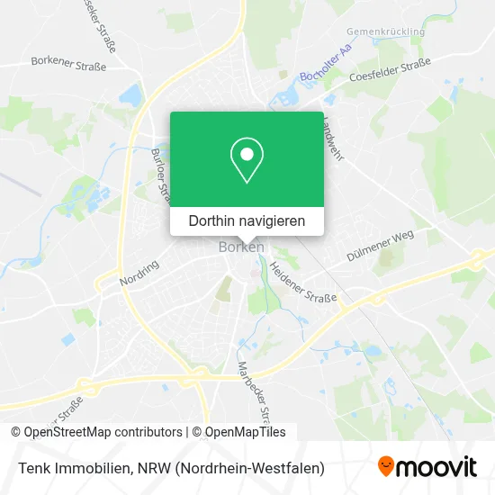 Tenk Immobilien Karte