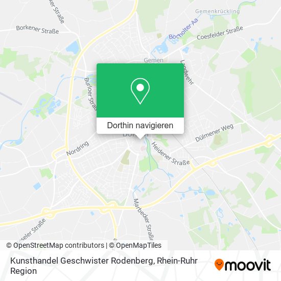 Kunsthandel Geschwister Rodenberg Karte