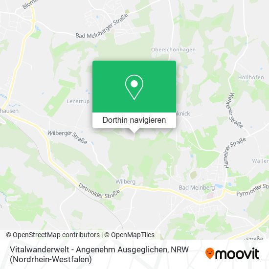 Vitalwanderwelt - Angenehm Ausgeglichen Karte