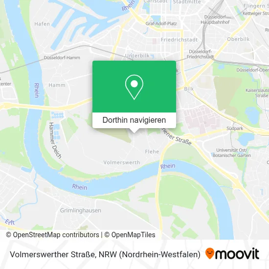 Volmerswerther Straße Karte