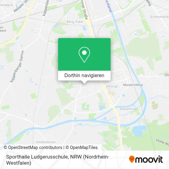 Sporthalle Ludgerusschule Karte