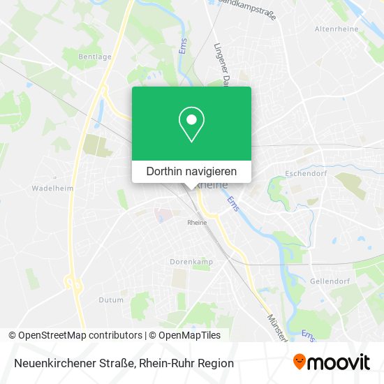 Neuenkirchener Straße Karte