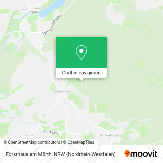Forsthaus am Mörth Karte