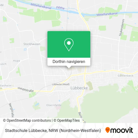 Stadtschule Lübbecke Karte