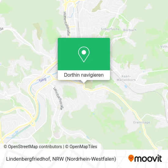 Lindenbergfriedhof Karte