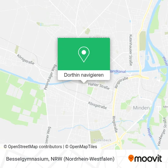 Besselgymnasium Karte