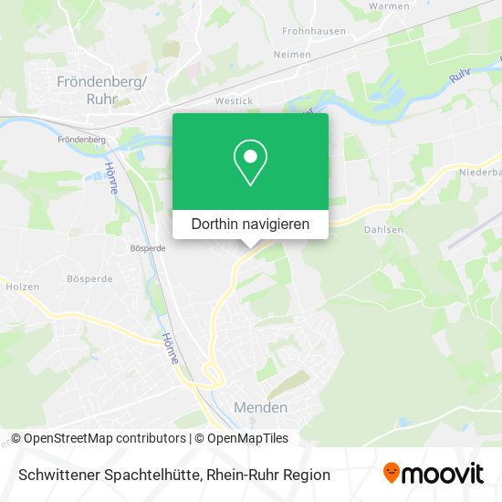 Schwittener Spachtelhütte Karte